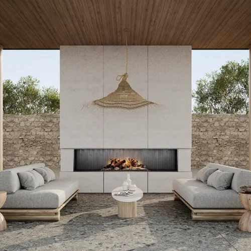 dekton-KÜLTÉR_FAL_CK07 CEPPO-&-VK01-NEBBIA-Outdoor-Seating-Area-and-Fireplace_HR