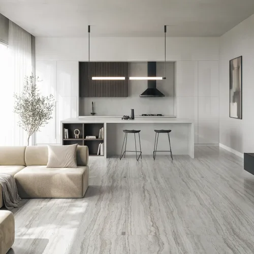 dekton-NAPPALI_Dekton Pietra Edition - Living + Cocina - Trevi + Sandik