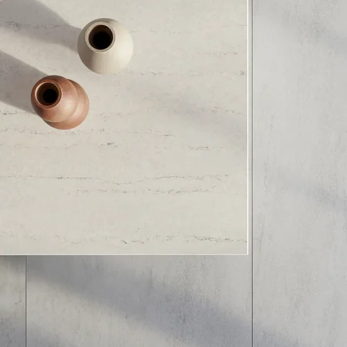 silestone-BURKOLATOK_Earthic Kitchen - Raw A - Detalle Isla Limpio