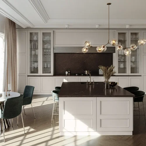 silestone-KONYHA_Silestone XM - Kitchen USA - Le Chic Boheme - Chateau Brown B